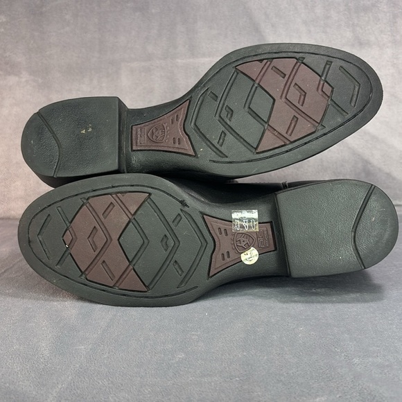 🔥🔥🔥Ariat Black Cowboy Boots Classic Western Design Size: 6.5C🔥🔥🔥 - Picture 4 of 12